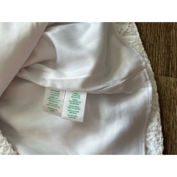 Lilly Pulitzer Resort White Allyson Floral Vines Lace Casual Dress Size 00 - Picture 4 of 7